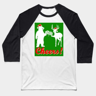 Christmas Cheers ! Baseball T-Shirt